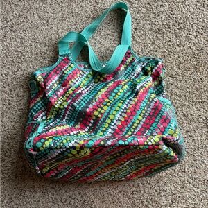 Thirty-One Vibrant Dot Tote Bag